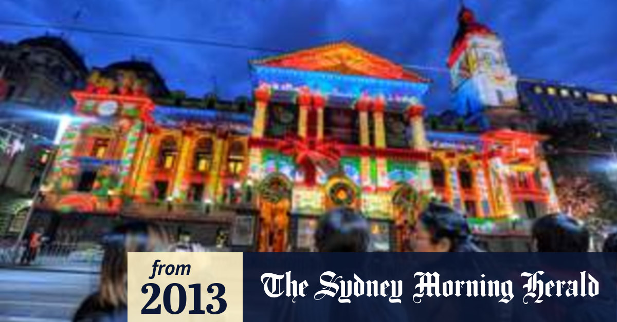 Melbourne lights up for Christmas